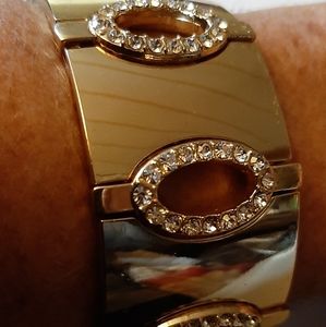 Bracelet Stretch Band with Crystals